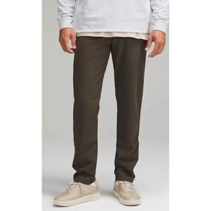 lululemon ABC Classic-Fit Trouser 33x30L Stretch Cotton VersaTwill Dark Olive